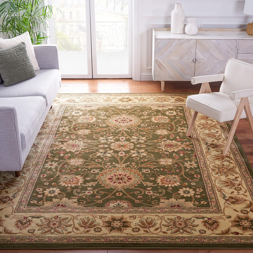 SAFAVIEH Lyndhurst Area Rug 10x14 X-Large, Sage & Ivory LNH212C