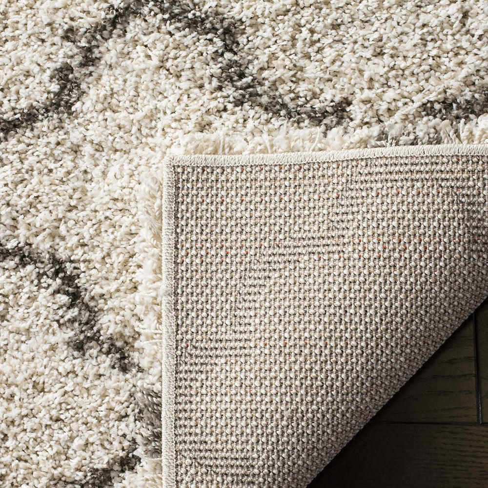 SAFAVIEH Hudson Shag Collection Area Rug - 10' x 14', Ivory & Gre...