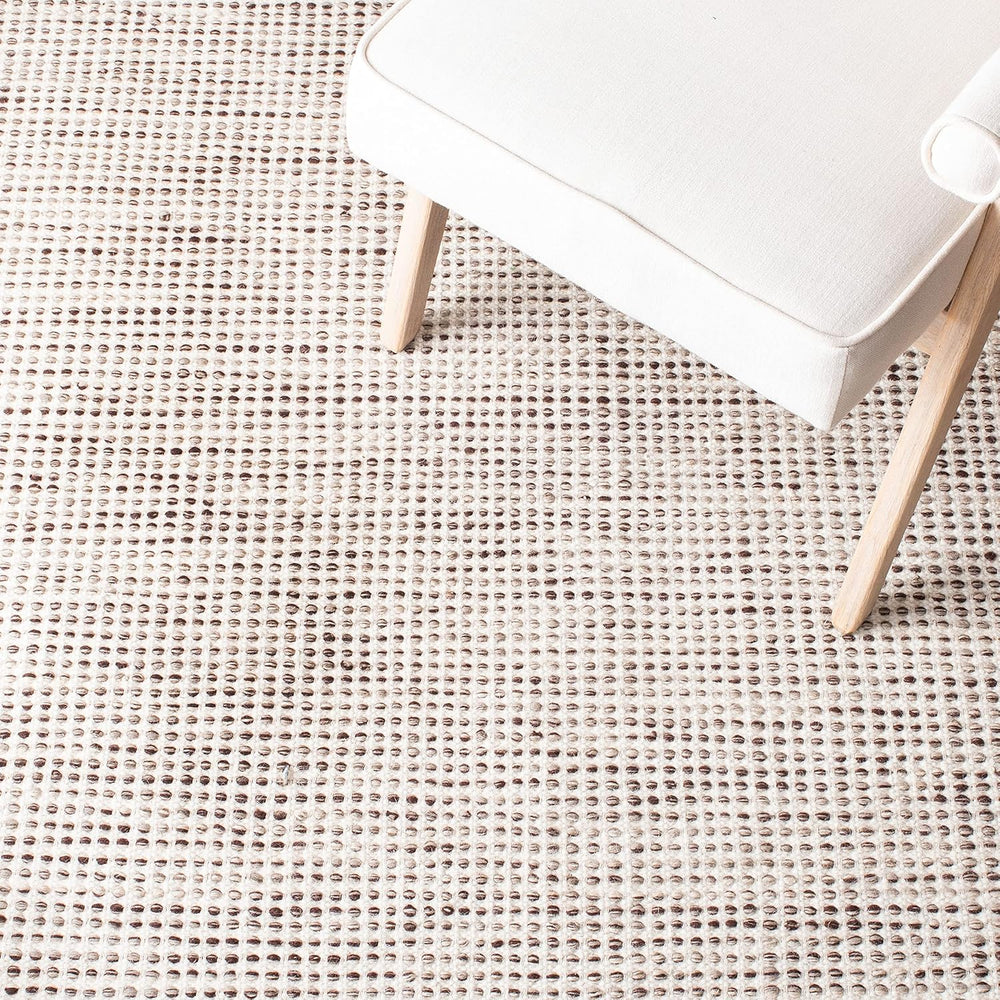 SAFAVIEH Vermont Collection Accent Rug - 4' x 6', Brown & Ivory, ...