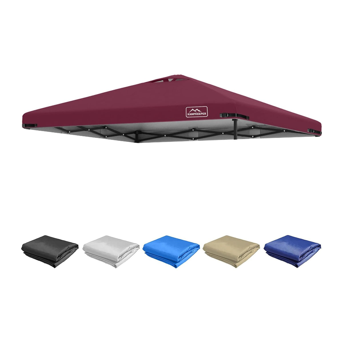 10x10 Replacement Top Pop Up Canopy Tent Cover Roof with Air Vent-Top Only