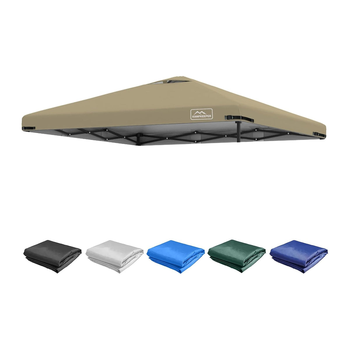 10x10 Replacement Top Pop Up Canopy Tent Cover Roof with Air Vent-Top Only