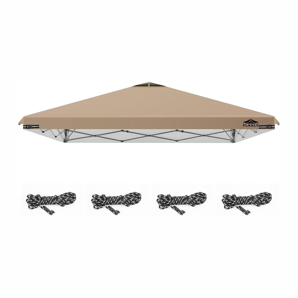 10x10ft Replacement Canopy Top with Air Vent, Waterproof & UV Protection ...