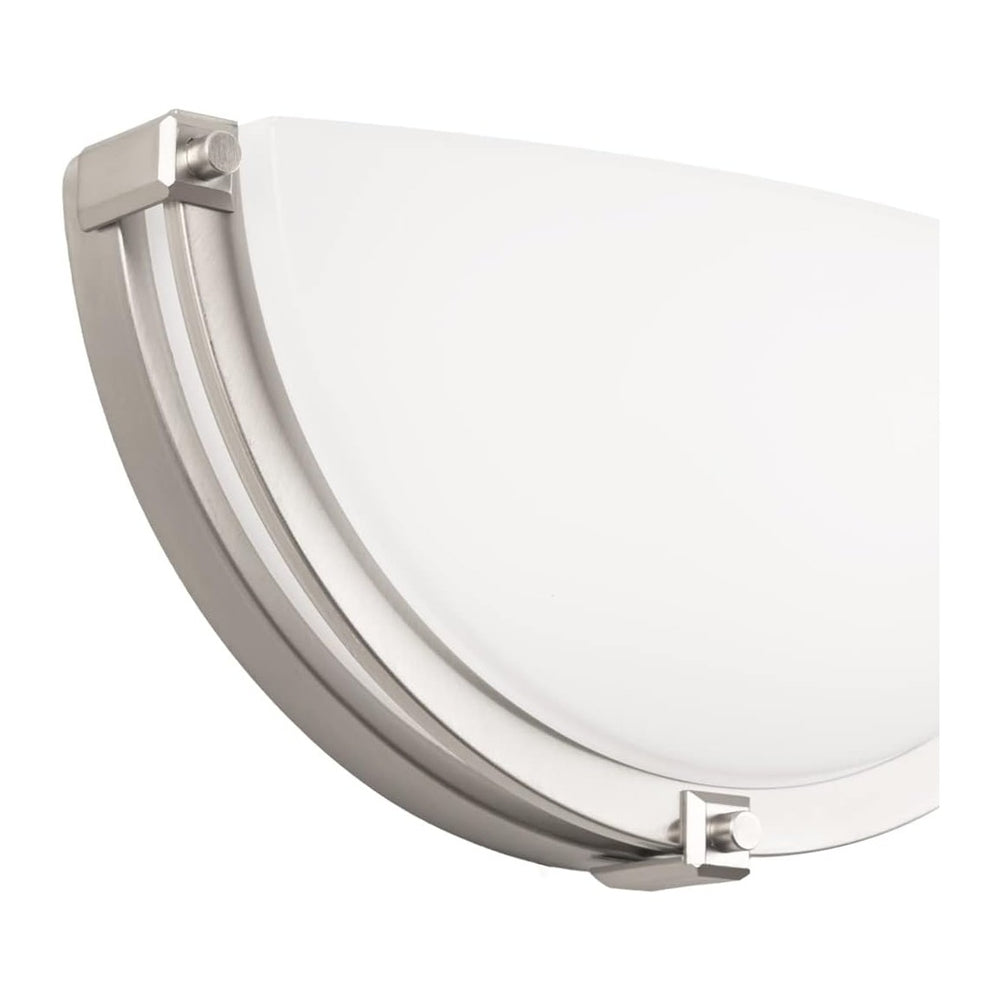 13 inch Dimmable LED Wall Sconce, Half Moon Wall Light Fixture, 3000K/4000K/5...