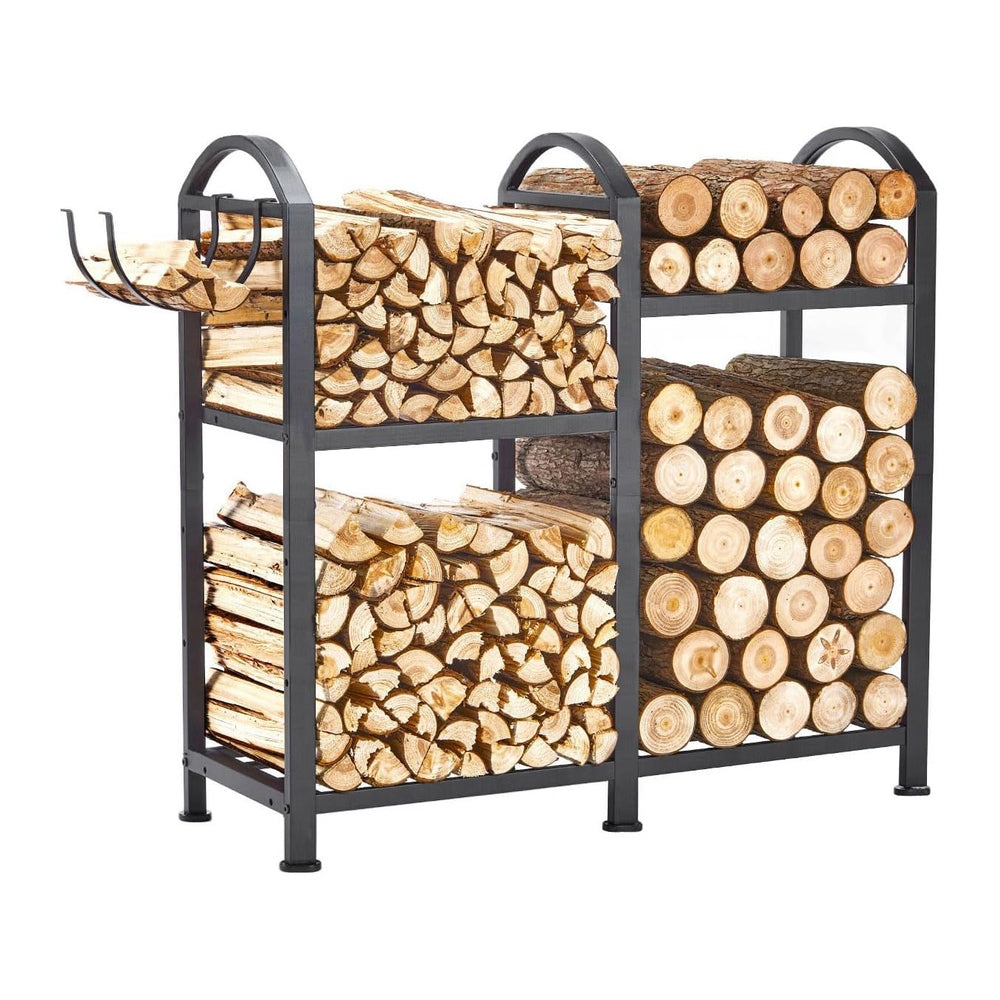 2 Tier Firewood Rack, 31inch