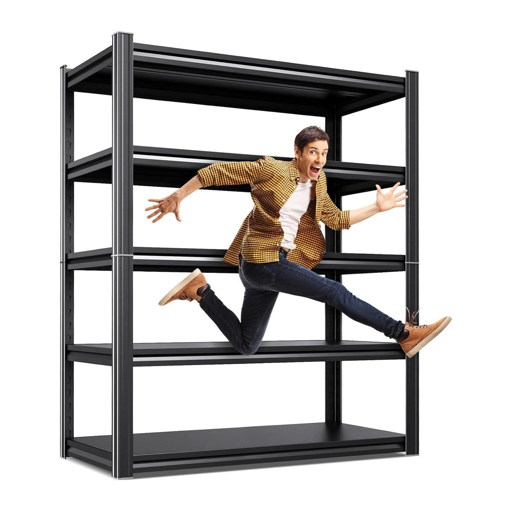 71.2''H /35.4''W Storage Shelves Adjustable Garage Shelving,H...