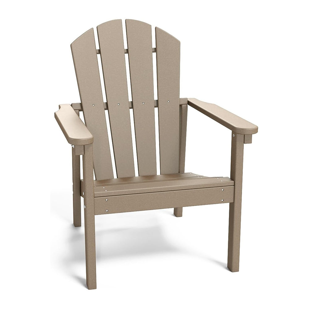 Adirondack Chair, All Weather HDPE Fire Pit Chairs, Oversized Plastic Adirond...