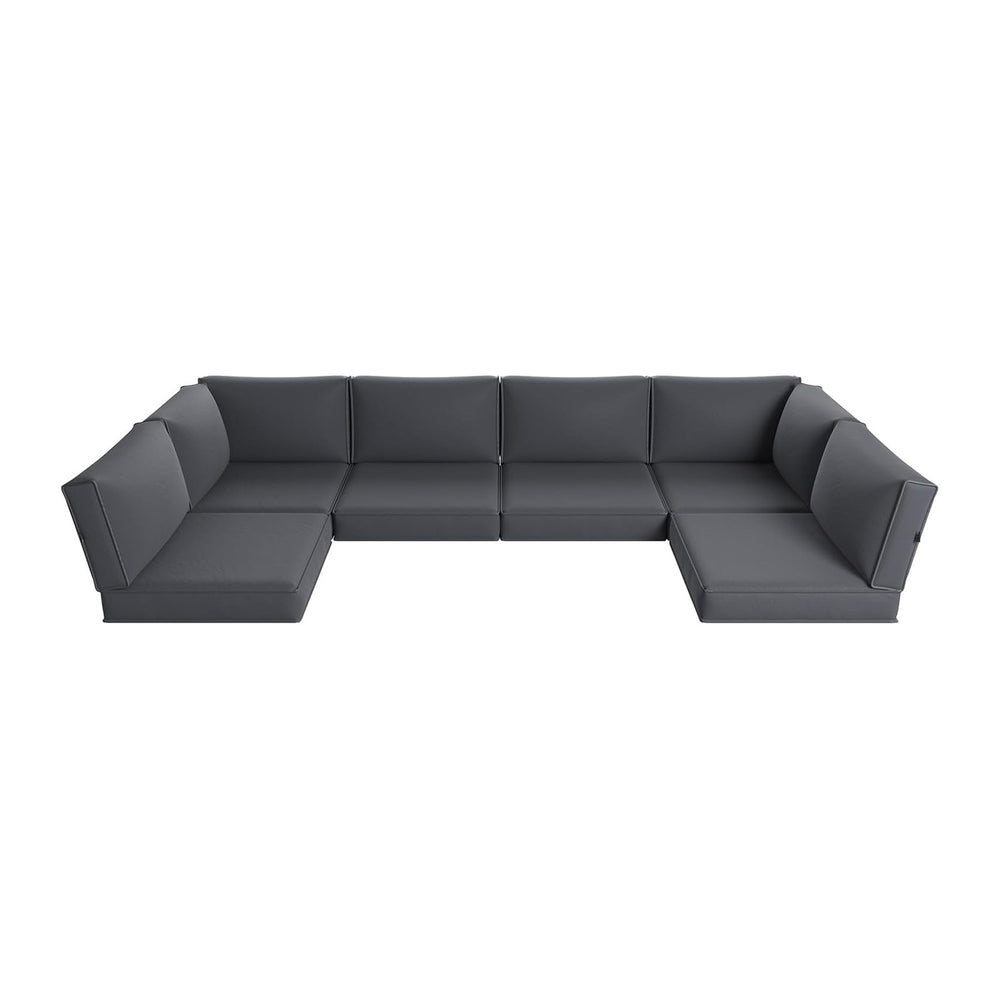 Aoxun Replacement Cushions for Outdoor Furniture, 14-Piece Outdoor Cushions f...
