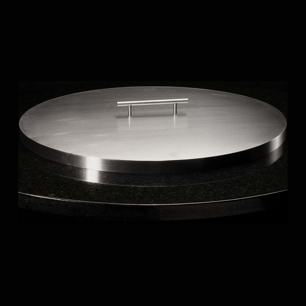 Celestial Fire Pit Cover for 19” Round Burner Pan (22" Actual Size), Sta...