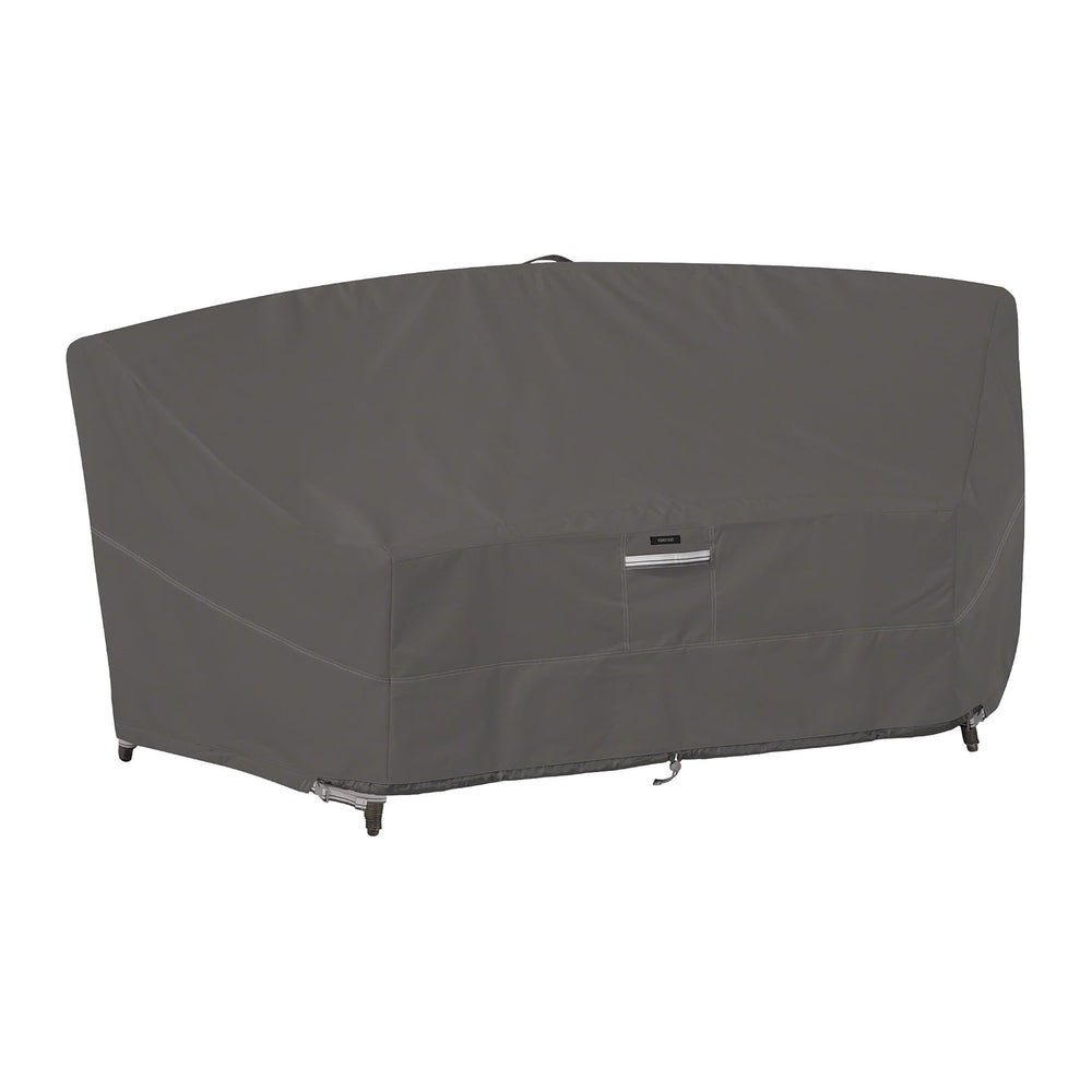 Classic Accessories Ravenna Water-Resistant 46 Inch Patio Curved Modular Sect...