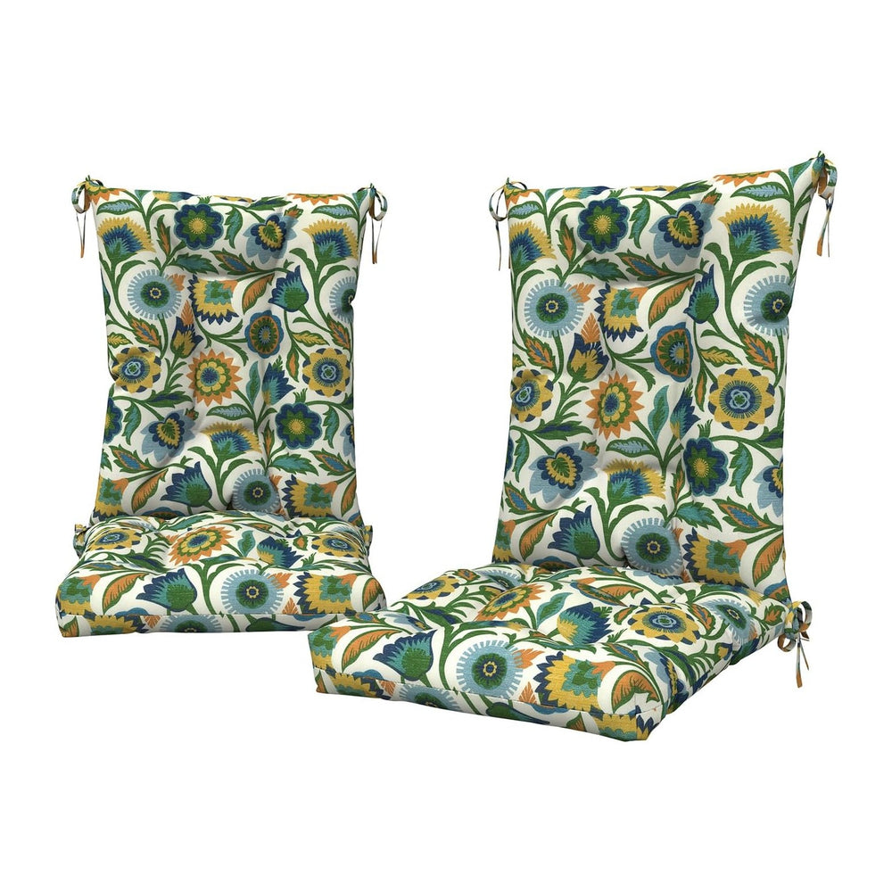 DYTXIII Set of 2 Rocking Chair Cushions for Outdoor/Indoor Use,Water Resistan...