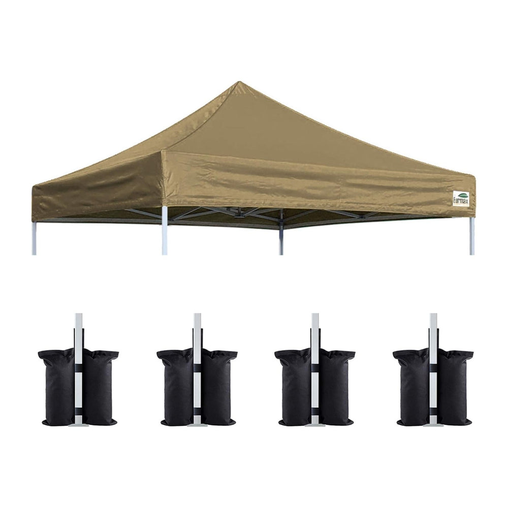 Eurmax USA 10x10 Pop Up Canopy Replacement Top,Universal Instant Canopy Cover...