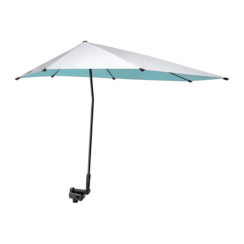 G4Free Beach Chair Umbrella with Universal Clamp UPF 50+ Golf Cart Umbrella