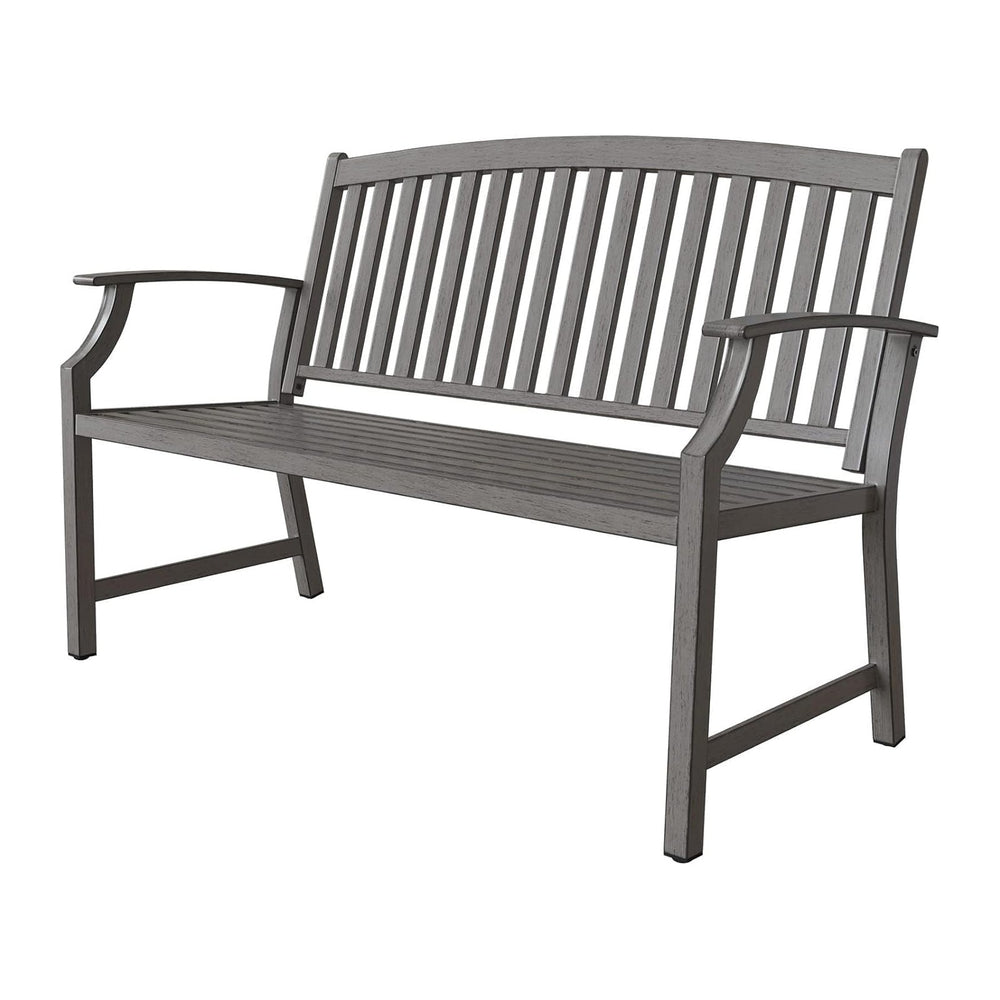Grand patio Farmhouse Outdoor Bench, Garden Benches with Anti-Rust Aluminum, ...