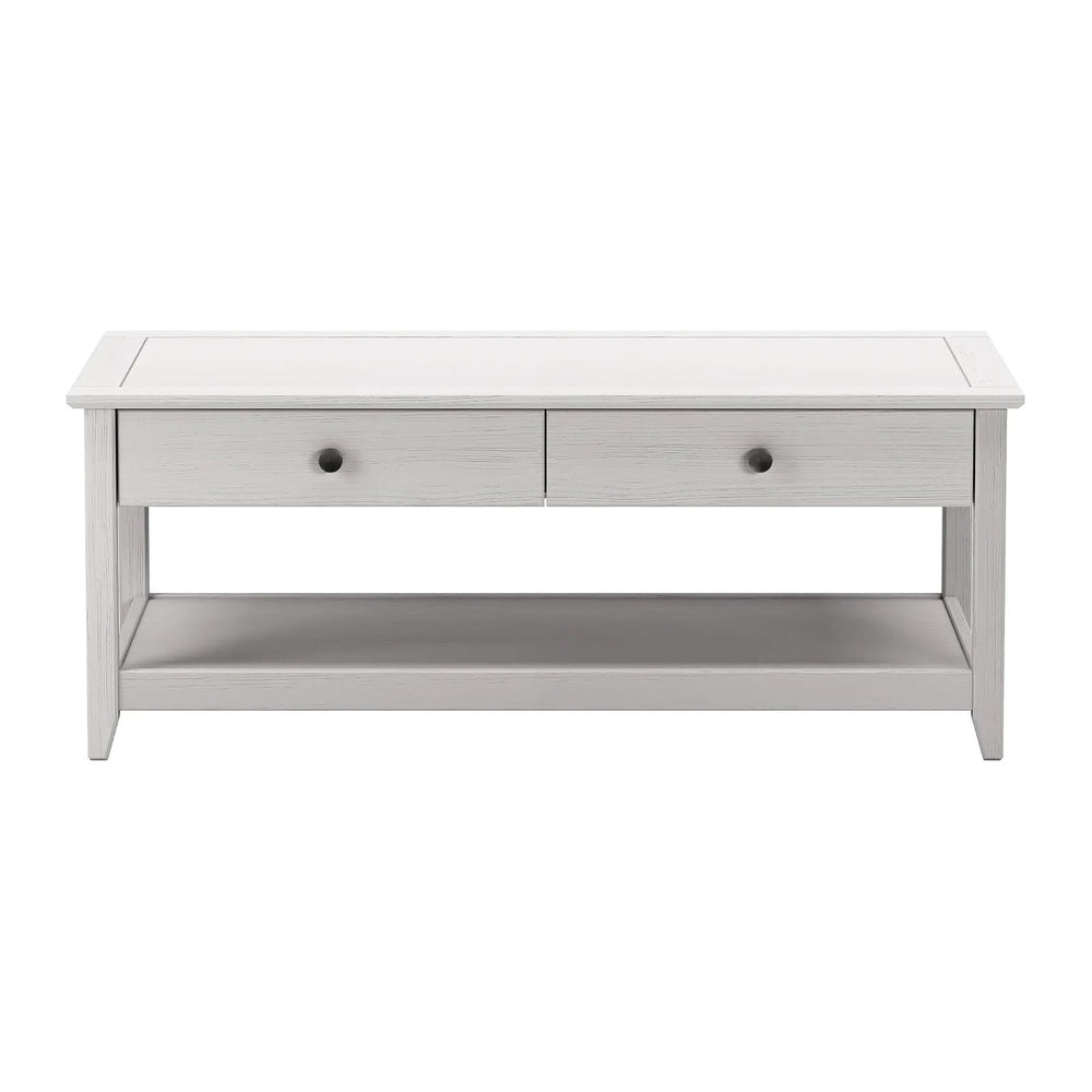 Greenport Coffee Table - Brushed White