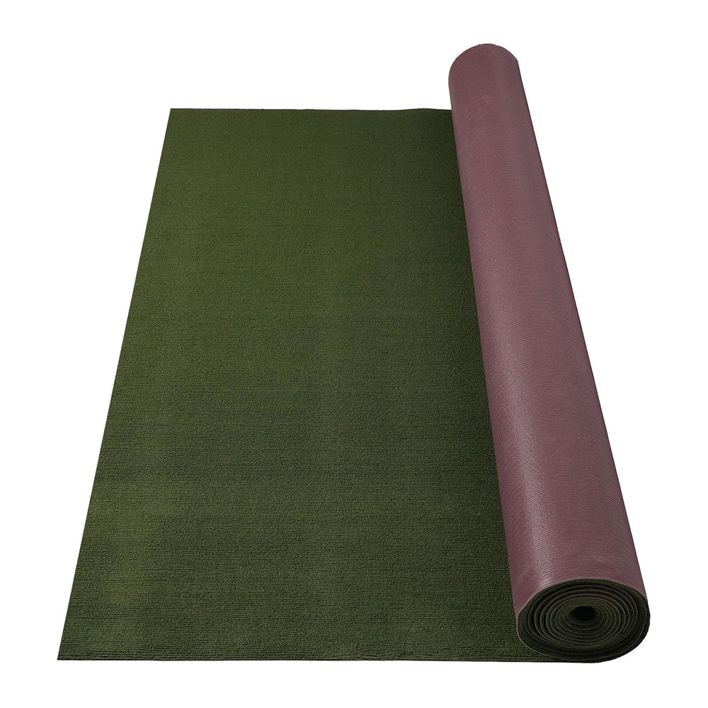 Grefinity Marine Carpet, 5 FT x 15 FT Olive Green Indoor Outdoor Carpet