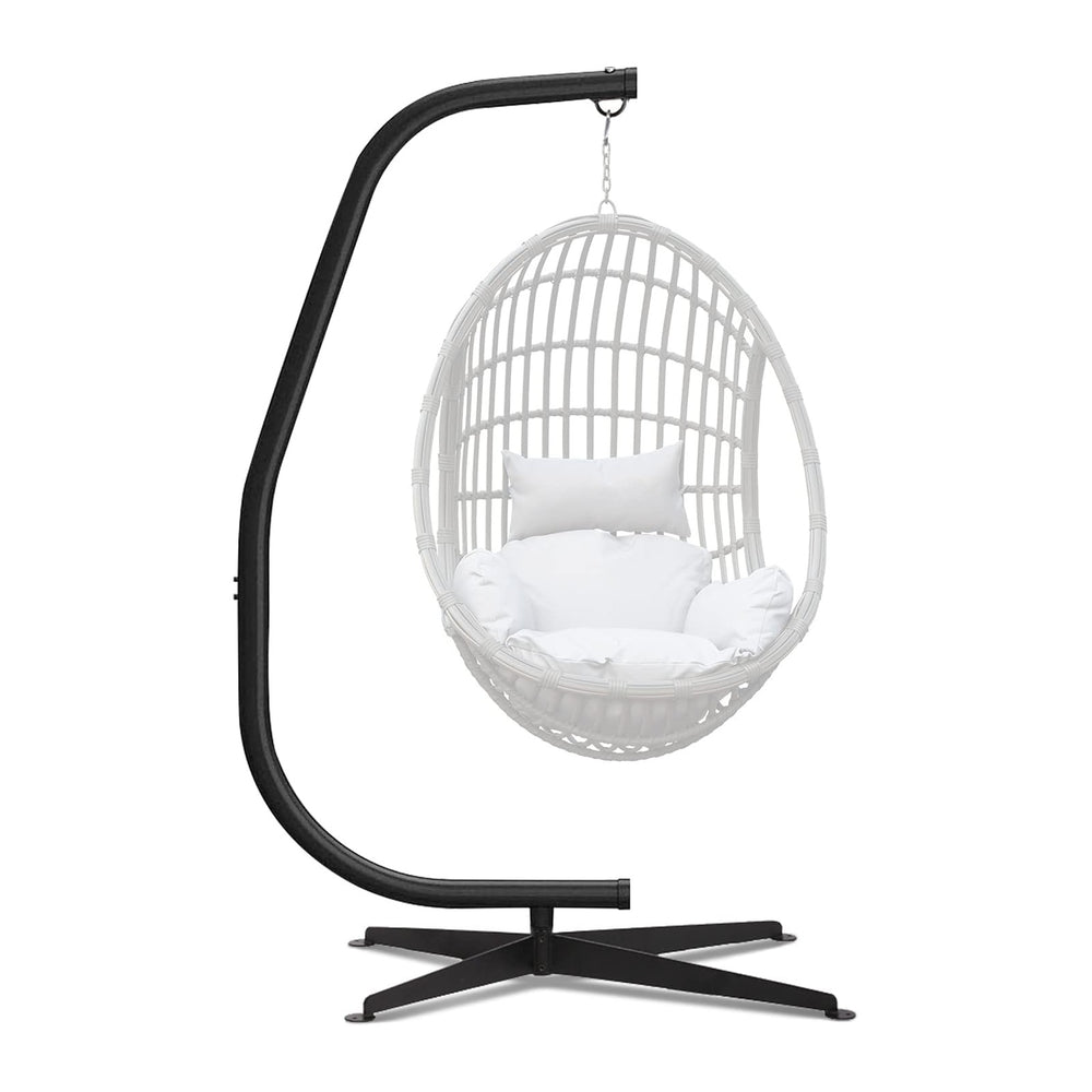 Hammock Chair Rack Portable Heavy Duty Solid Steel Holder Outdoor Indoor Hang...