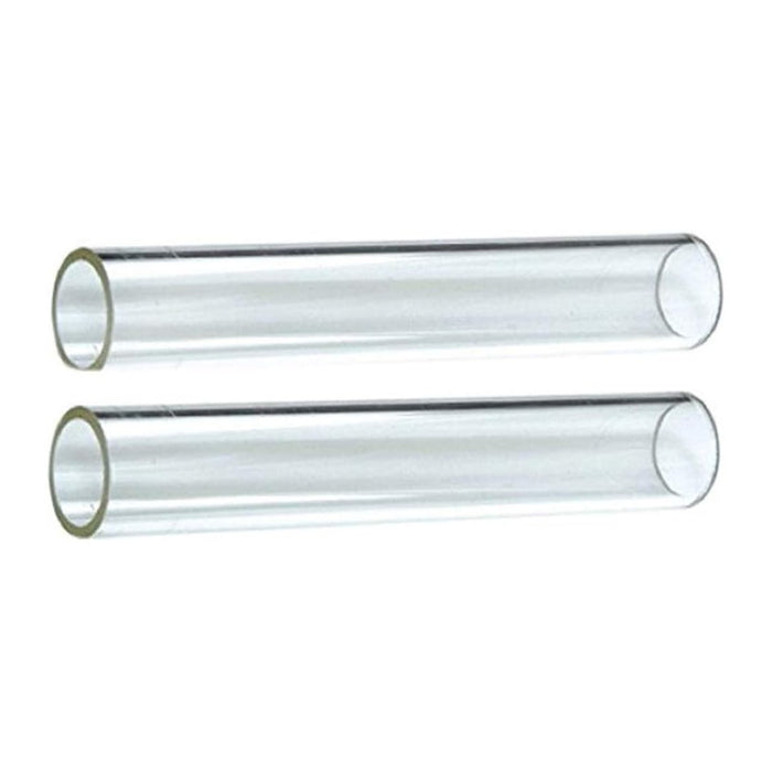 Hiland SGT-GLASS2 2 Piece Qu artz Glass Tube Replacement fits 584736, 639564, PH08-SB, HLDS01-GTHG, HLDS01-GTSS, HLDS01-GTPC Black