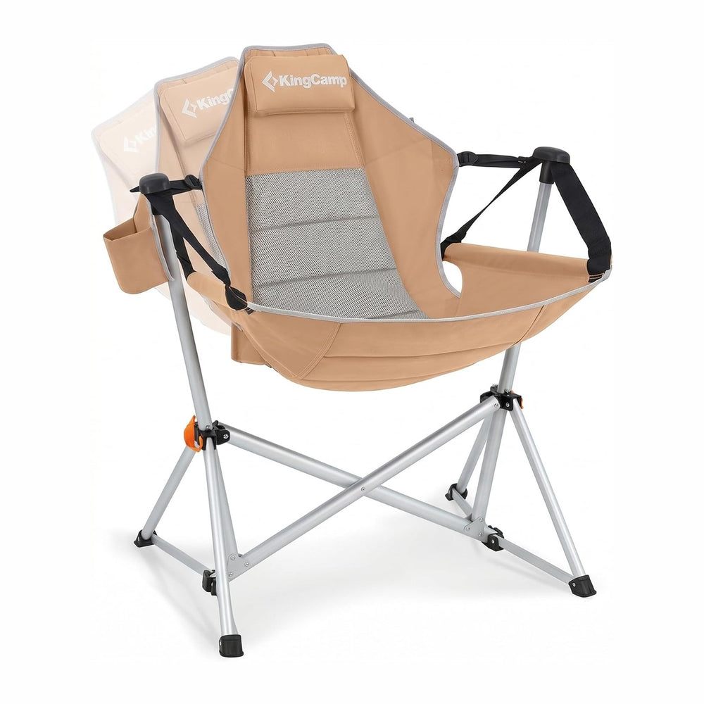 KingCamp Hammock Camping Chair, 400lbs Heavy Duty Swing Chairs for Adults
