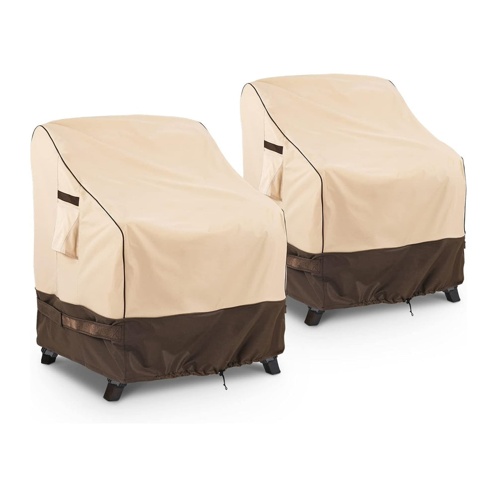 KylinLucky Outdoor Patio Chair Covers 32 x 37 x 36 inch 2 Pack Waterproof