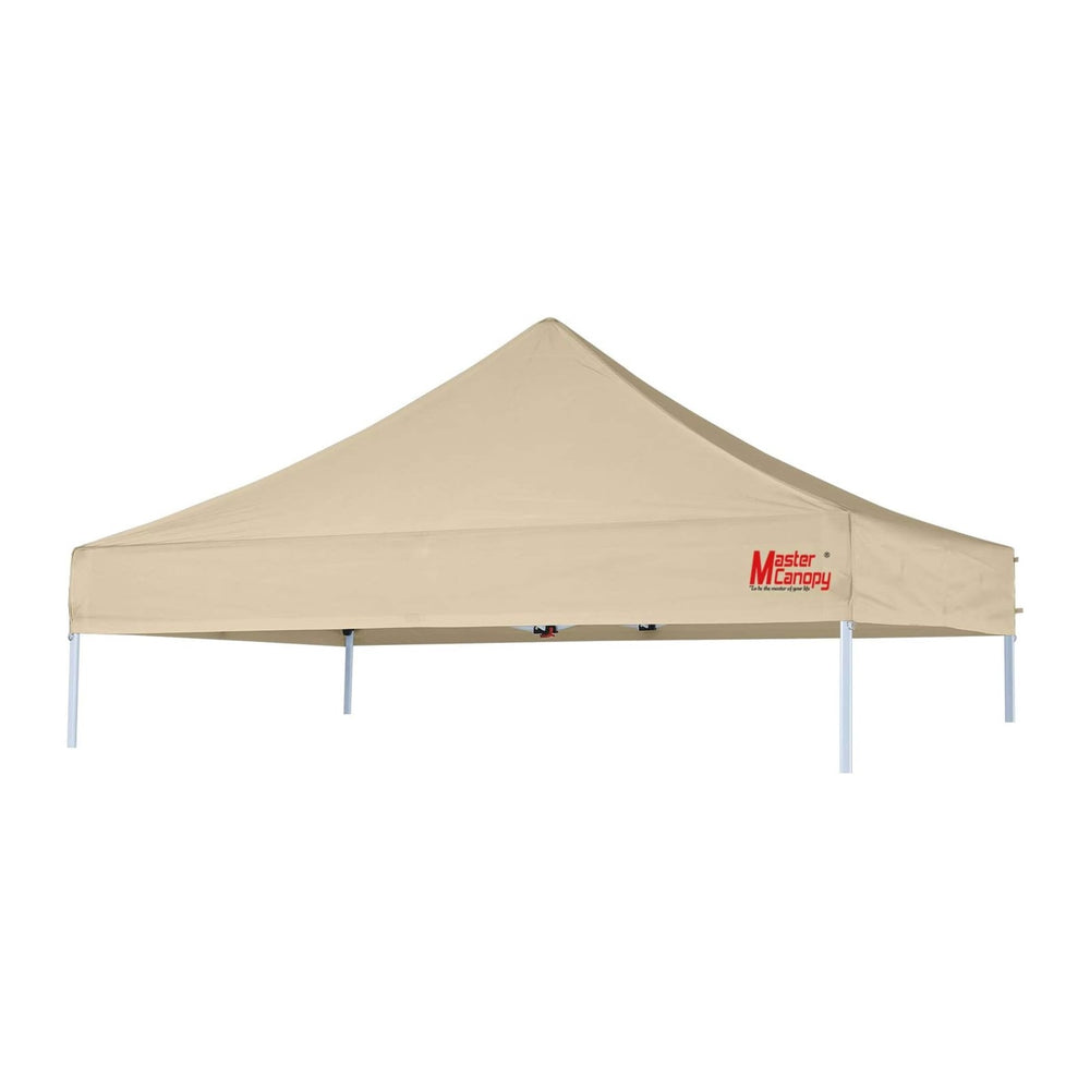 MASTERCANOPY 10x10 Replacement Pop Up Canopy Top for Kingkong Frame Beige
