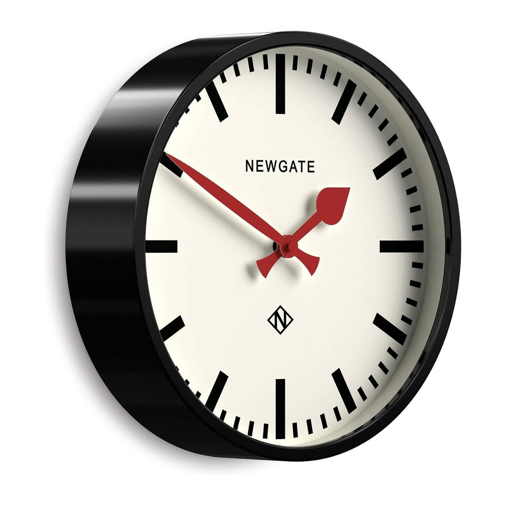NEWGATE® Luggage wall Clock | Modern Retro Metal Station Clock | 12" | D...