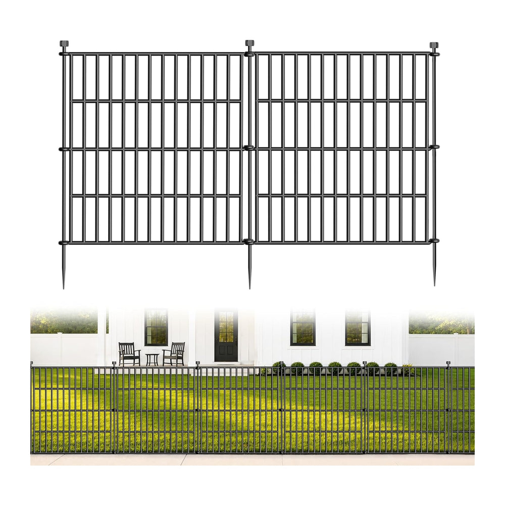 No Dig Garden Fence Outdoor for Yard, 24in (H) x 20ft(L)