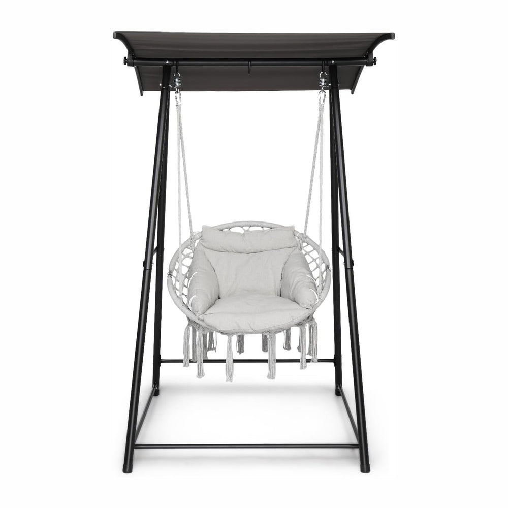 ONCLOUD Hammock Chair with Stand, Comfy Hanging Chair with Cusion, Swing Stan...