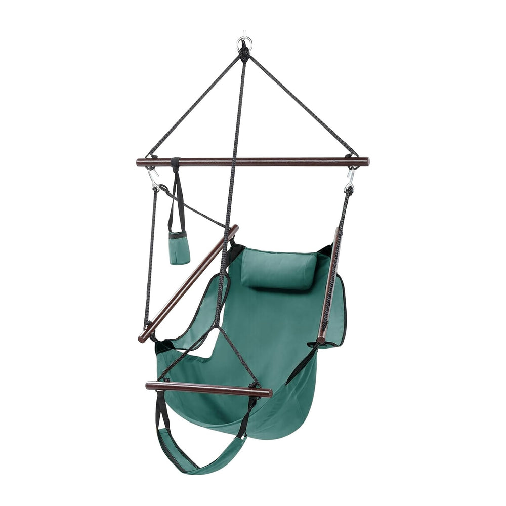 ONCLOUD Upgraded Unique Hammock Sky Chair, Air Deluxe Hanging Swing Seat with...