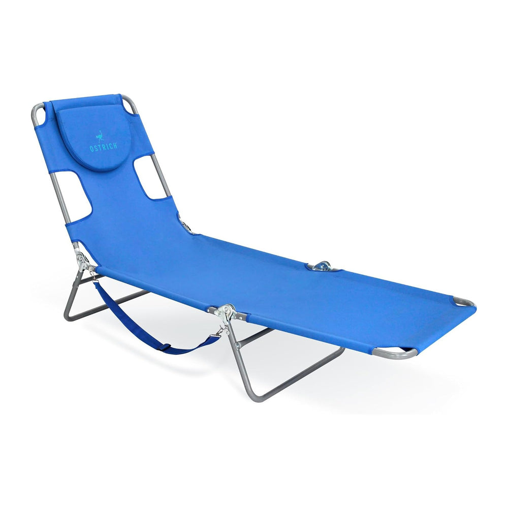 Ostrich The Original Chaise Lounge 72"x22" Portable Reclining Loung...