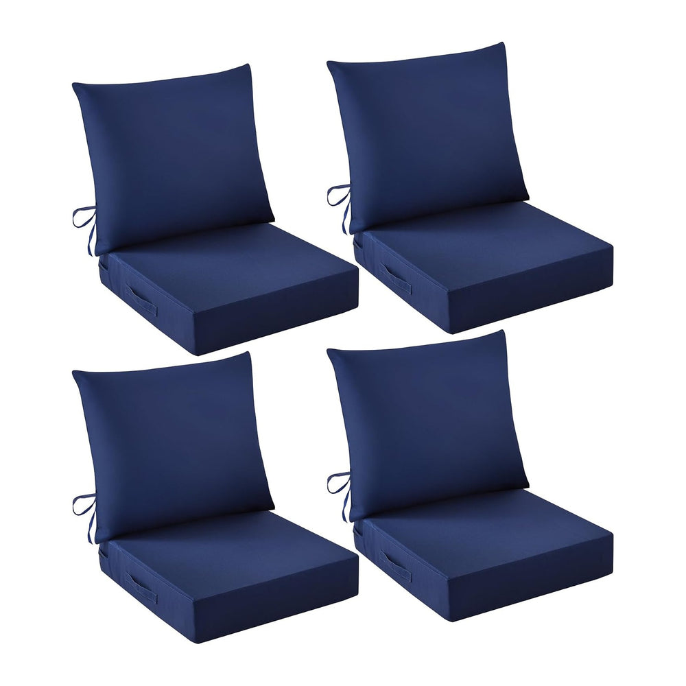 Outdoor Chair Cushions, 24 x 24 Inch Outdoor Cushion for Patio Furniture, Pat...