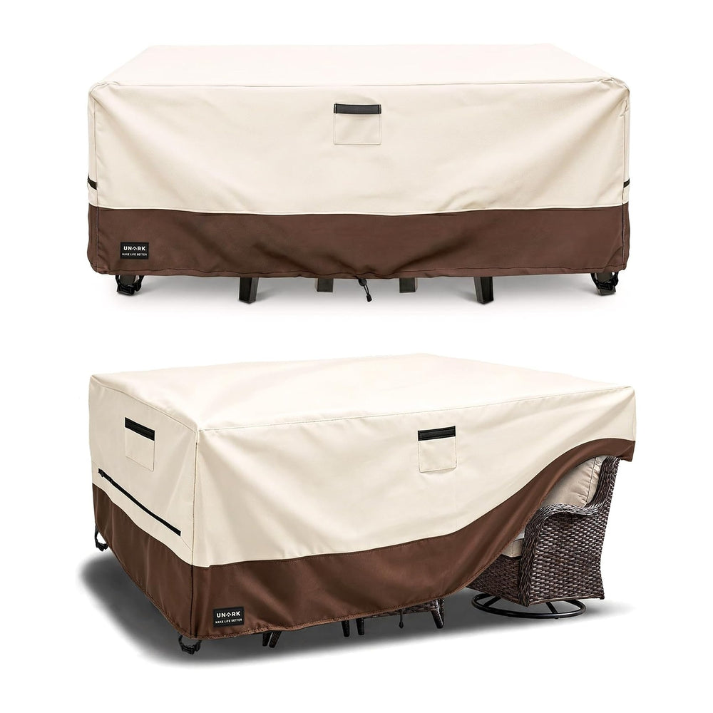 Outdoor Furniture Covers Waterproof, 600D Heavy Duty Patio Furniture Covers W...