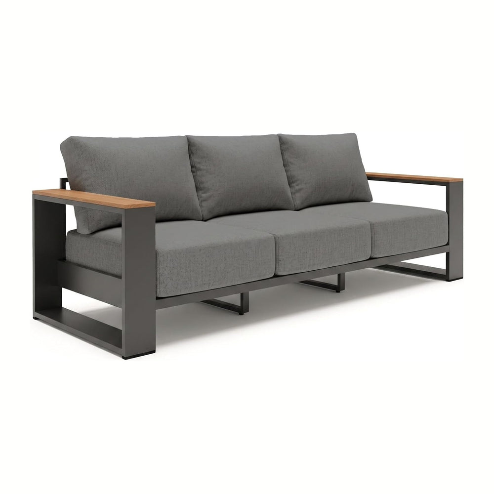 Oversized Aluminum Patio Furniture, 1 Piece Luxury Outdoor Furniture with 7.1...