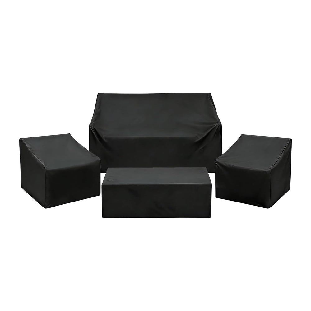 Patio Furniture Set Covers 4 Piece, 420D Oxford Waterproof with Drawstring, A...