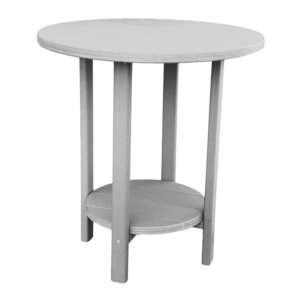 Phat Tommy Round Bar Height Patio Table - Outdoor Bar Table - Balcony Height ...