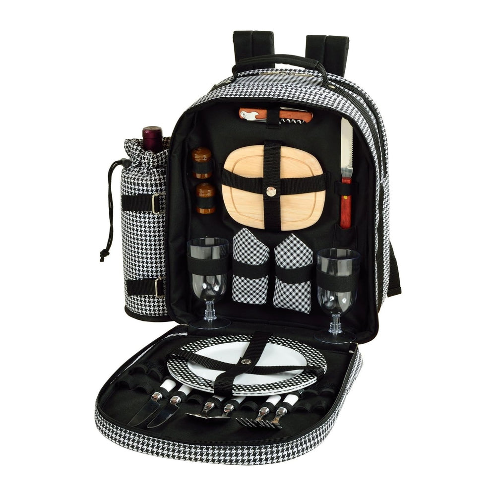 Picnic at Ascot Original Equipped 2 Person Picnic Backpack with Cooler & ...