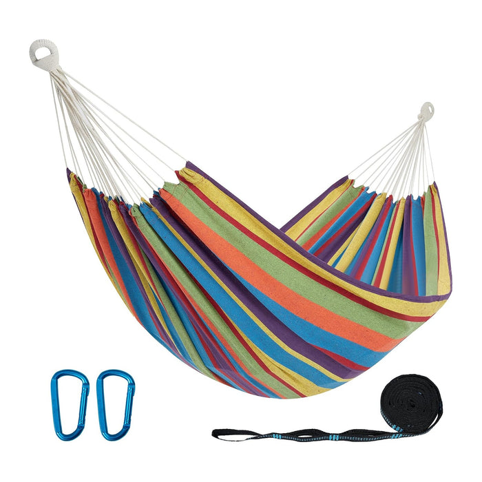 PNAEUT Family Hammock for Outside, 2 Person Tree Hammock for Stand