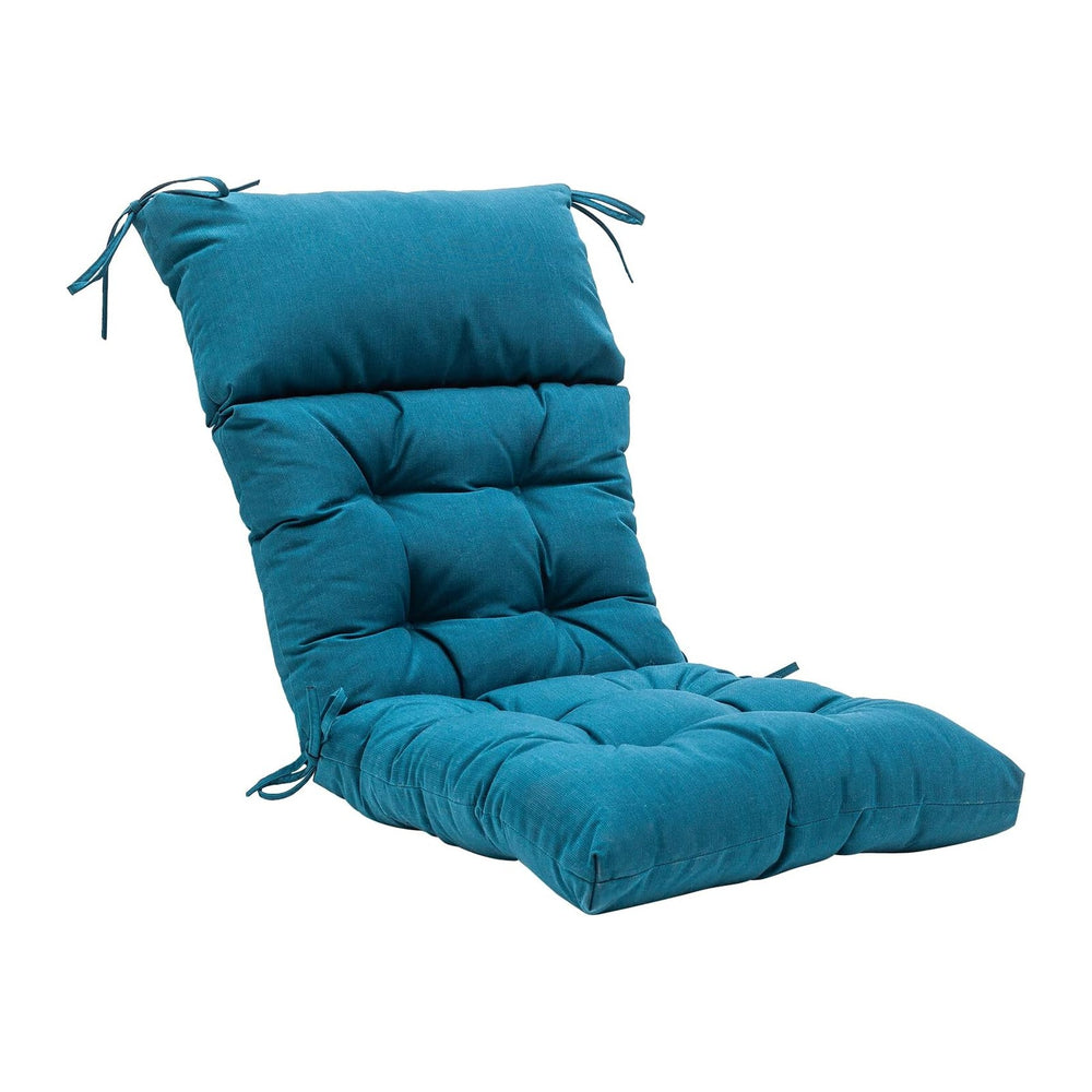 QILLOWAY Outdoor Rocking Chair Cushion 43x21 Inch, 100% Polyester Waterproof ...