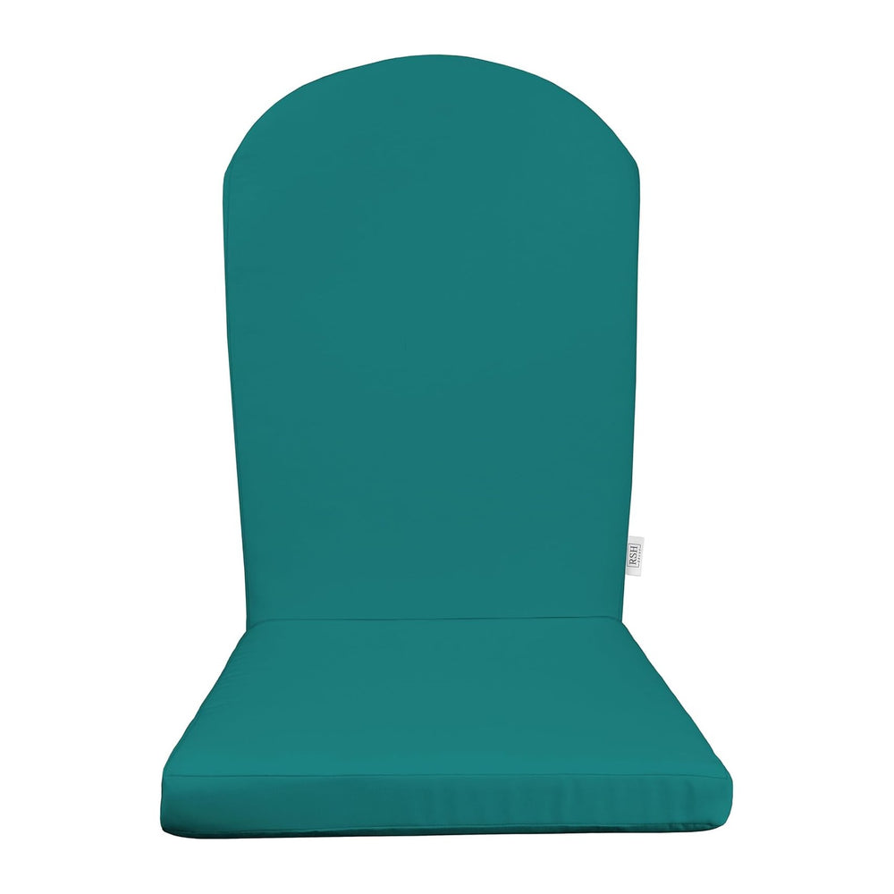 RSH DECOR: Foam Adirondack Chair Cushion | 48” x 20” x 2” | All-Weather Spun ...