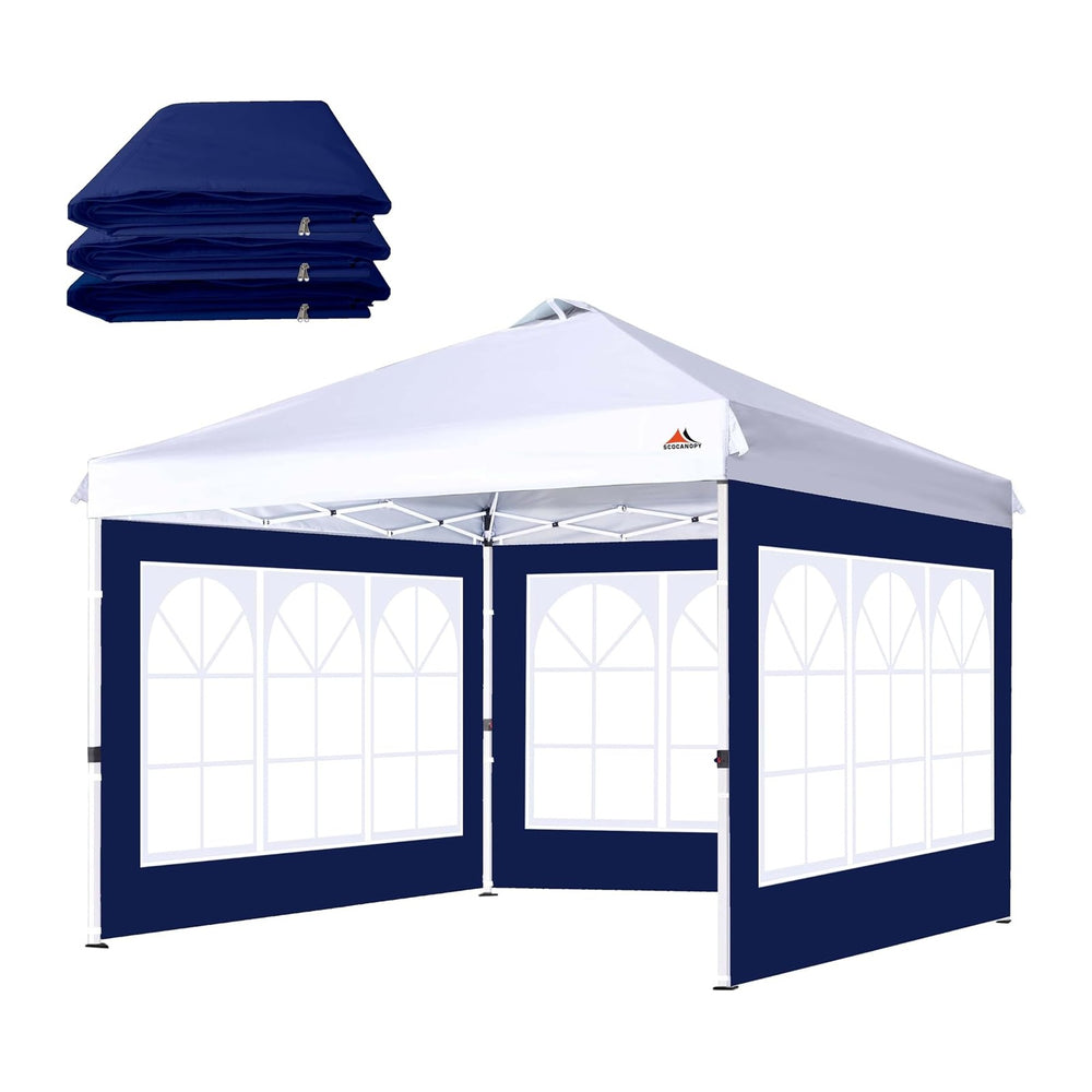 SCOCANOPY Church Window Sidewall for 12x12 Canopy Frame, 3 Pack Sunwalls Only...