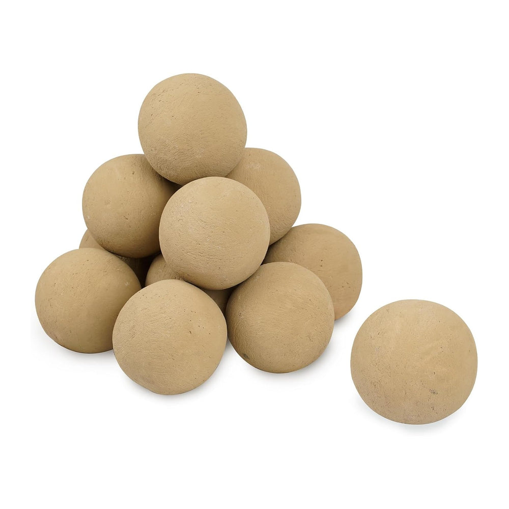 Skyflame 4-inch Ceramic Fireplace Balls, Fire Pit Firepalce Decorative