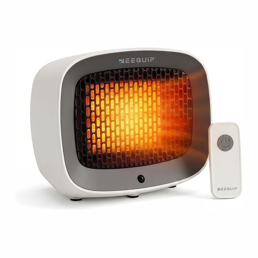 Small Space Heater with Magnetic Remote for Indoor Use