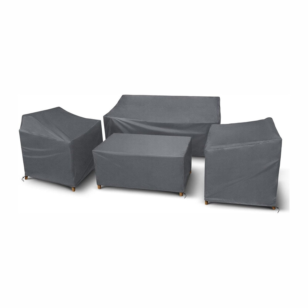 STARTWO Outdoor Furniture Cover Waterproof 4 Piece Set, Grey, Regular