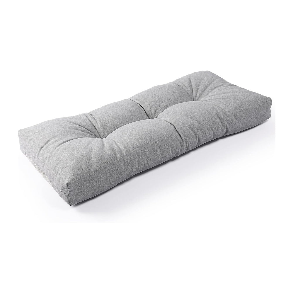 SUNROX LokGrip Non Slip Tufted Memory Foam Bench Cushion, FadeShield Water Re...