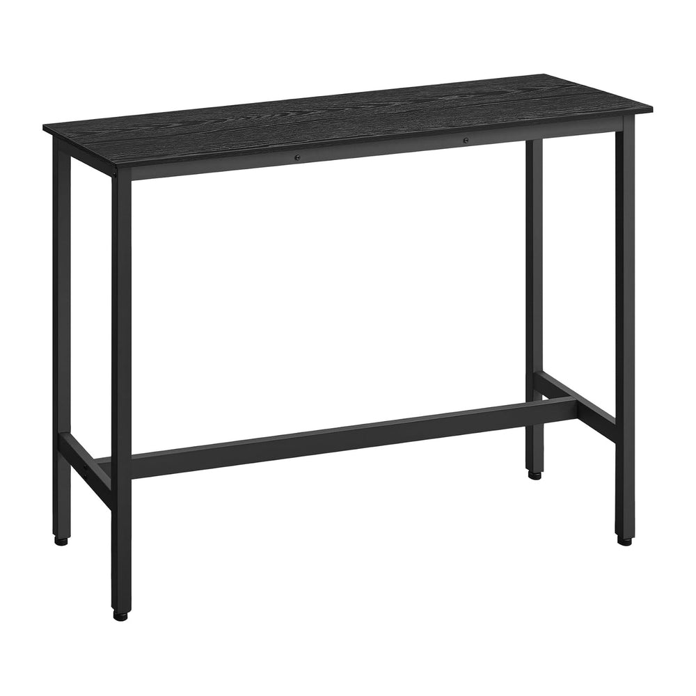 VASAGLE Bar Table, Narrow Long, High Top Pub Table, Steel Frame