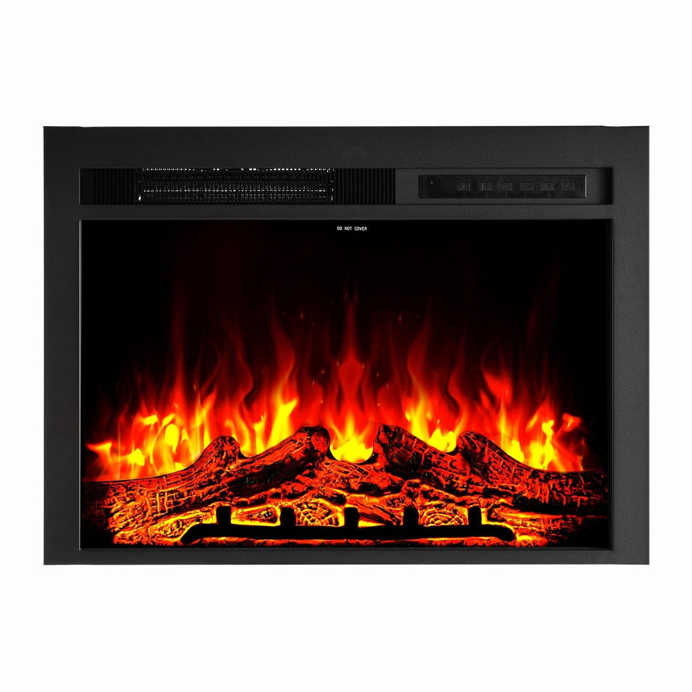 VEVOR 40 Inch Electric Fireplace Insert, 5000BTU Recessed or Wall Mounted Hea...