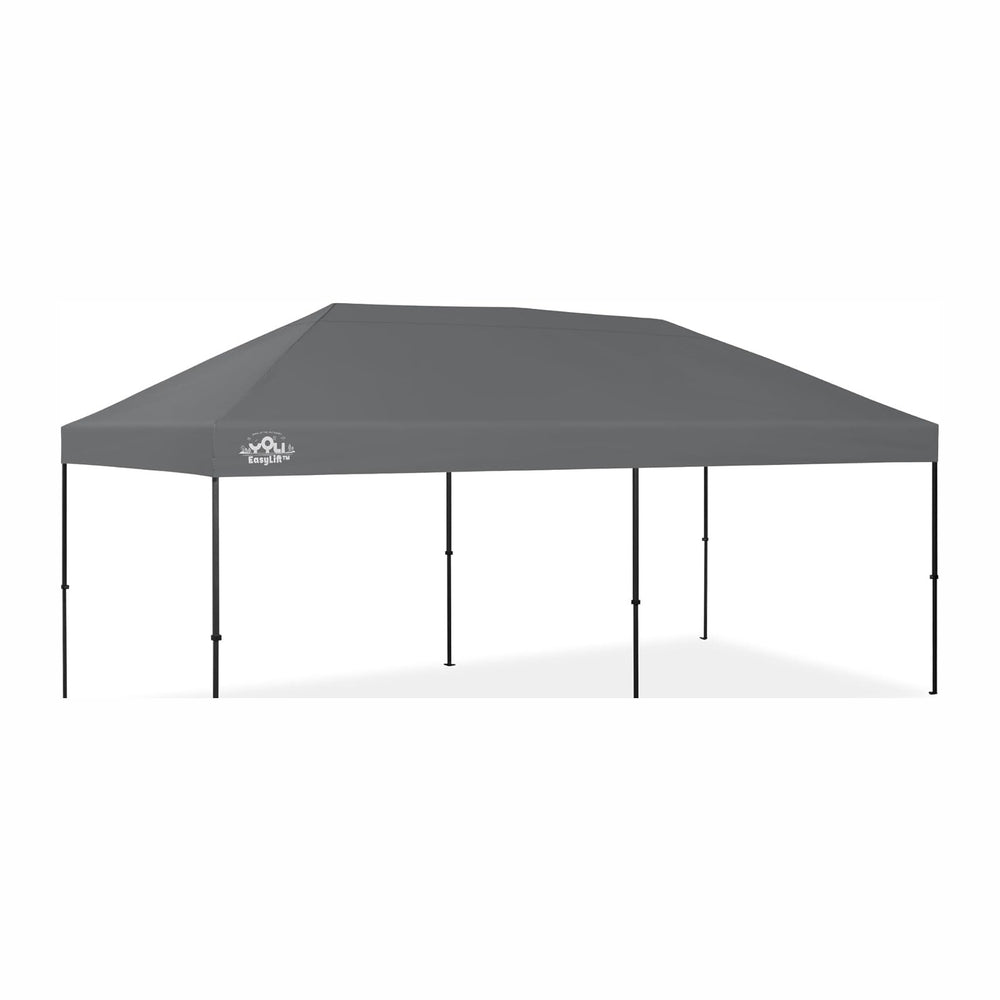 YOLI Fortitude EasyLift 200 Instant Pop-Up Canopy, 10x20 Heavy Duty Pavilion ...