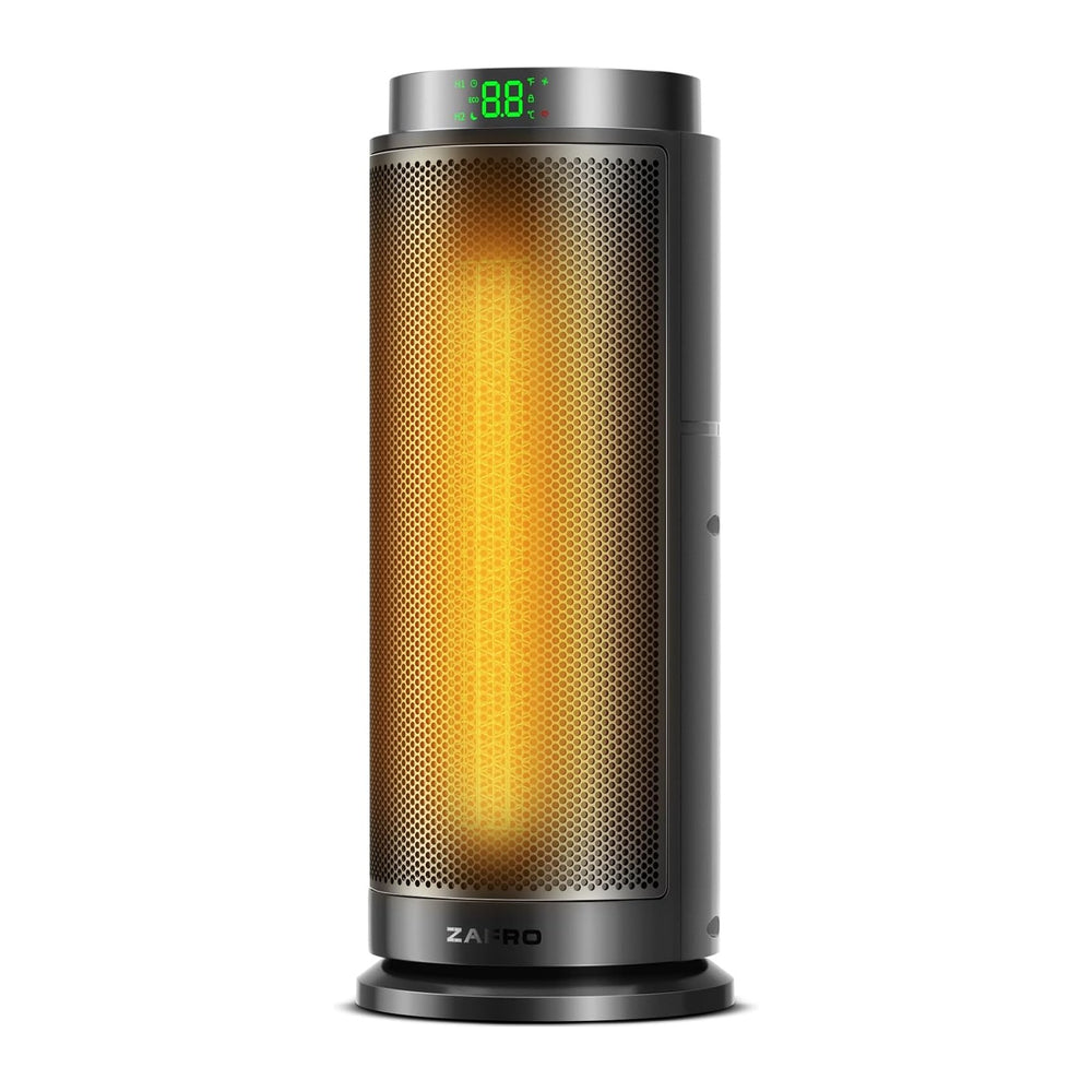 ZAFRO Space Heater, Ultra Quiet Portable Electric Heaters for Indoor Use with...